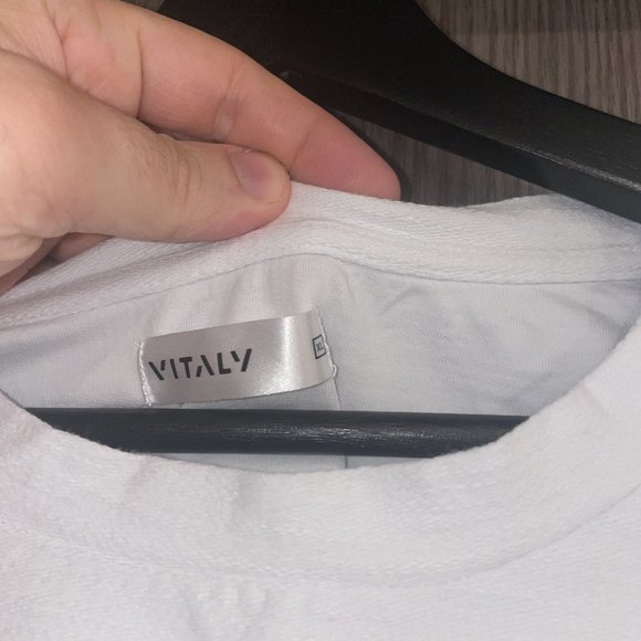 Vitaly - White (Fishtail) T-Shirt (XL) - Picture 3 of 6